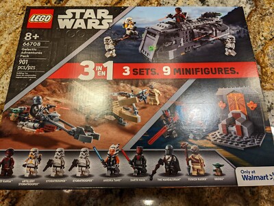 Lego 66708  Star Wars Galactic Adventures Pack 3 in 1 New Factory Sealed 