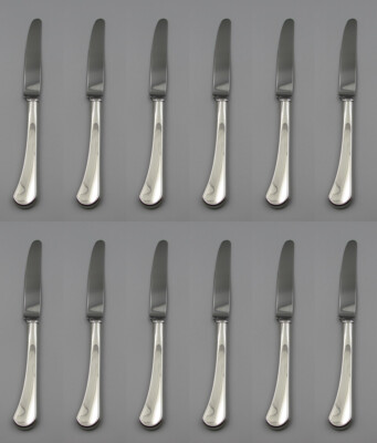 Oneida CAPRICE Stainless Flatware Dinner Knives - Set of Twelve NOS USA