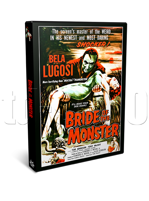 Bride of the Monster (1955) Bela Lugosi Horror, Sci-Fi Movie / Film on DVD