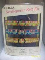 Vintage Bucilla Needlepoint Belt Kit allegro Fits Up To 33 Sealed Made In Usa Vintage Bucilla Needlepoint Belt Kit allegro Fits Up To 33 Sealed Made In Usa