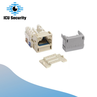 Commscope Systimax MGS600-246 GigaSpeed X10D Cat6a Modular Jack, Ivory