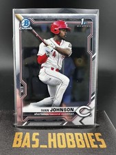 2021 Bowman Chrome Prospects Ivan Johnson Reds BCP-149