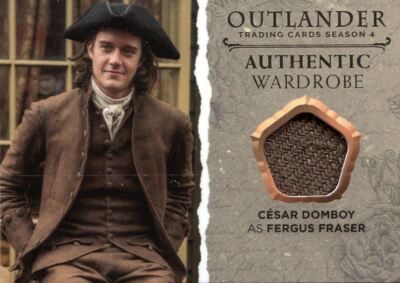 Outlander Staffel 4 Kleiderschrankkarte M07 Cesar Domboy als Fergus