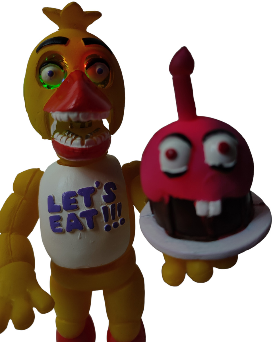 FNAF Five Nights At Freddy´s Chica 8 Animatronics mexican toy