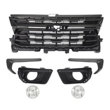 Front Bumper Cover Assembly Grille Kit For 2021 2022 Chevy Colorado Z71