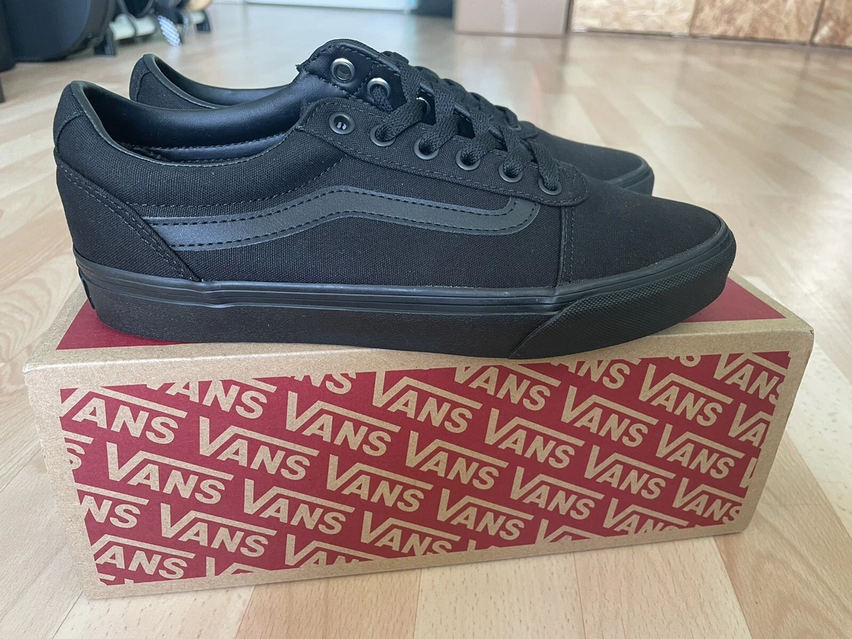 Zapatillas VANS WARD lona negras negras talla 39