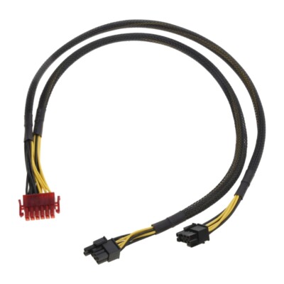 12Pin to Two PCIE 8Pin (6+2Pin) Power Cable for Enermax Modular GPU Cable 60CM