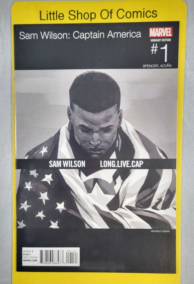 Captain America Sam Wilson #1 Hip Hop Variant A$AP Rocky Long.Live