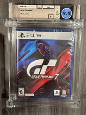 Gran Turismo 7 Sony PlayStation 5, PS5 New Sealed GRADED WATA 9.0/A
