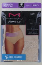New Maidenform Flexees Brief FP0051 - Cool Comfort - Size 2XL - Beige