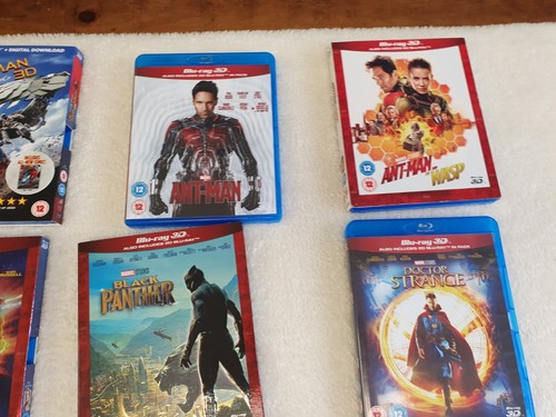 27 BLU RAY movies MARVEL/ AVENGERS IRON MAN SPIDER-MAN THOR ANT-MAN GUARDIANS - Picture 7 of 13