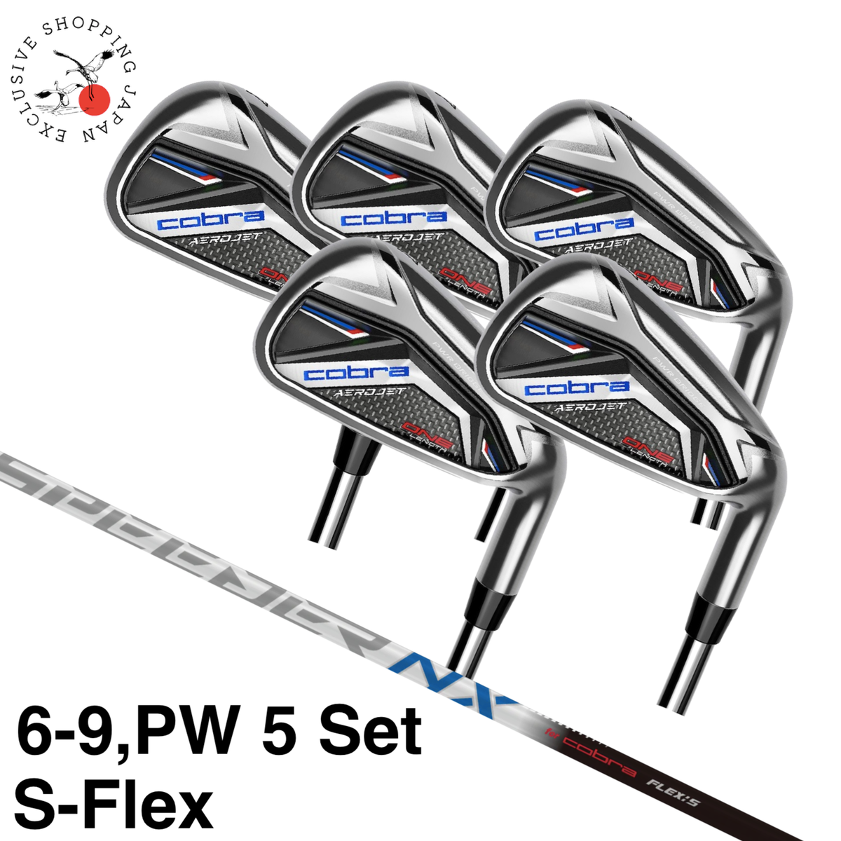 King Cobra F8 One Length 9 Iron Regular Steel Shaft Cobra Grip King Cobra F8 One Length 9 Iron Regular Steel Shaft Cobra Grip