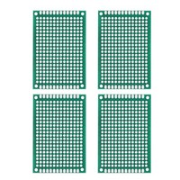 4Er Pack Pcb Leiterplatte Beidseitig Schaltung FüR Diy LöTen 40Mmx60Mm GrüN
