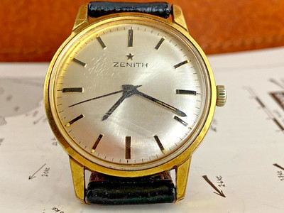 ZENITH Stellina 1960s Mid-20th Century Manual Wind Watch