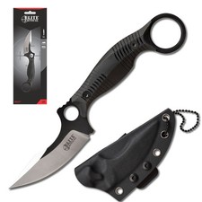 Cuchillo Elite Tactical ROUT hoja fija Full Tang con mango de polímero y funda Kydex