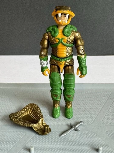 1986 Vintage Hasbro Gijoe Cobra Serpenter Action Figure