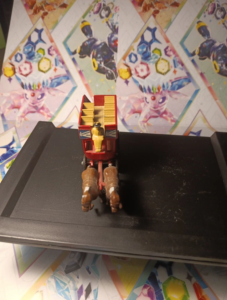 Modelos Matchbox de Autobús Dibujado por Caballos Y21 de Antaño - N/M Original De Colección Foto 2 de 4