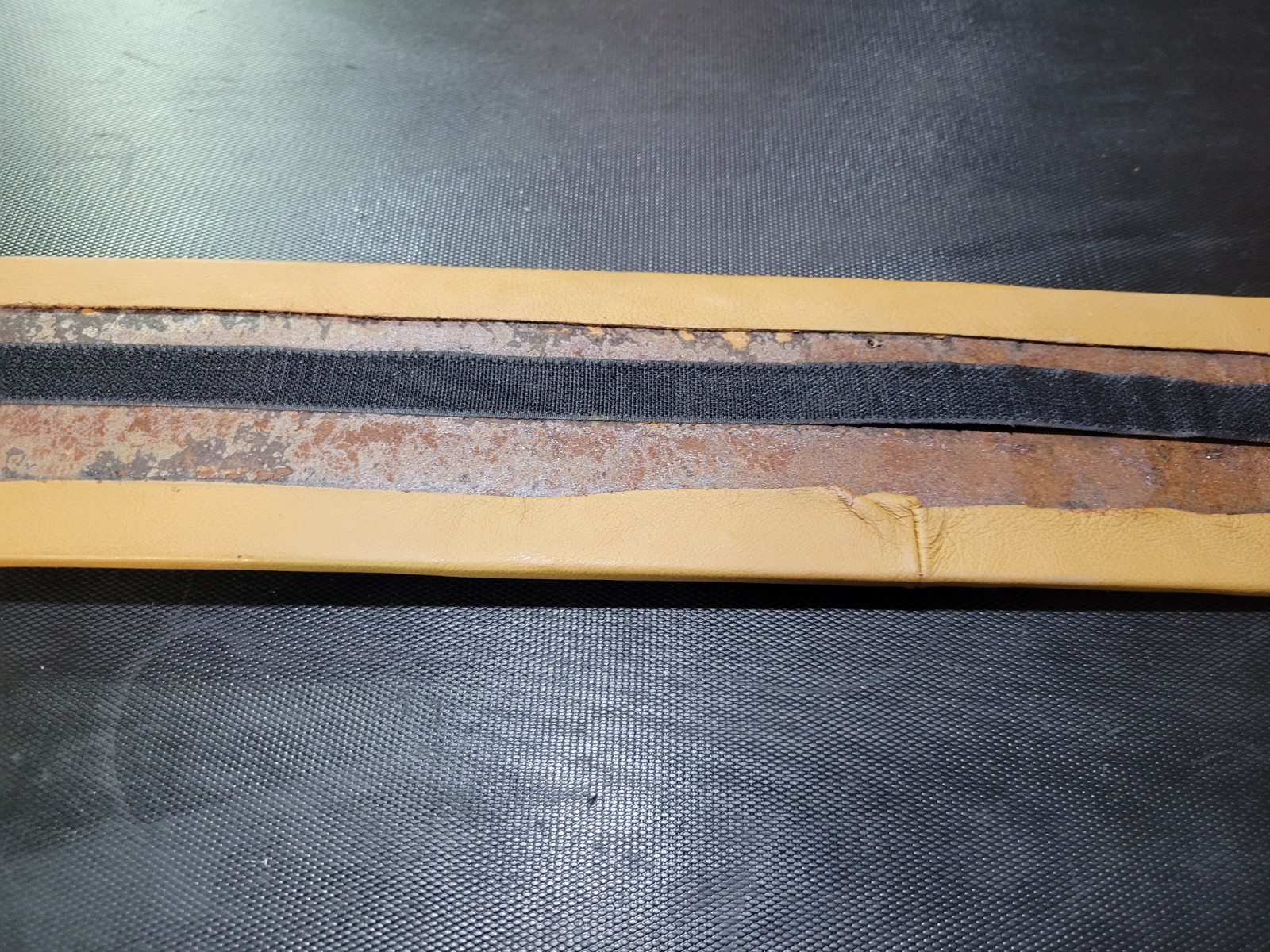 Driver Left Front Lower Door Panel Carpet Insert Inlay Chrysler TC Maserati