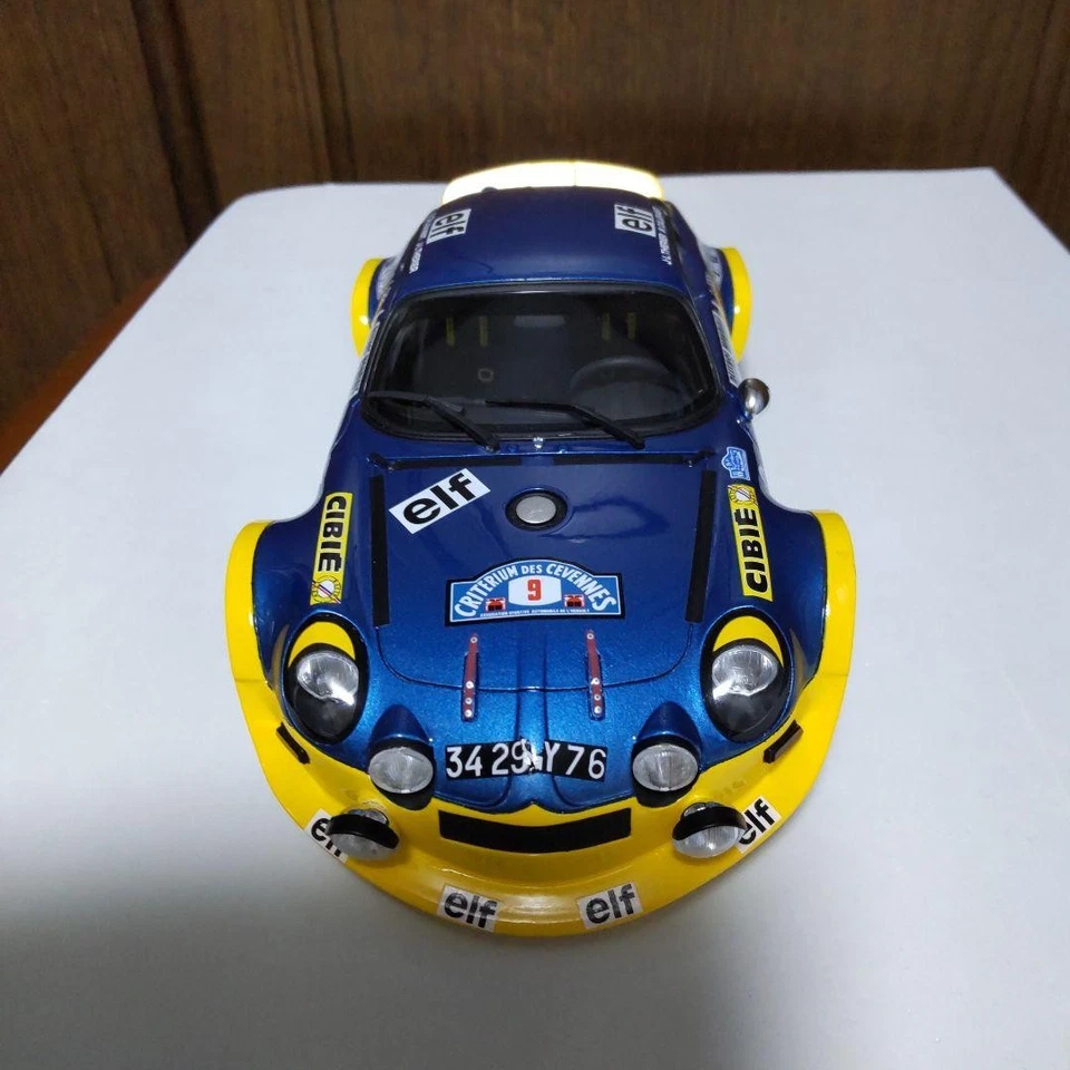 Otomóvil Alpine A110 Turbo Cevennes Rally 1/18 Kyosho Foto 3 de 4