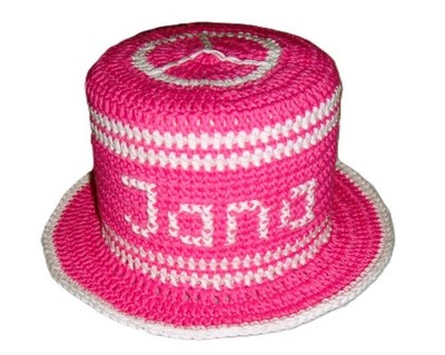  Klohut  Klorollenhut Klopapier Auto Ablage Kult NEU   Stern rosa  Jana
