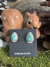 925 Sterling Sonoran kolczyki turkus