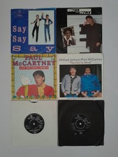 Paul McCartney Job Lot - 6 x 7" - Say/Ebony/Frog/Goodnight/Xmastime/Girl's Mine