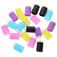 25 Pcs Finger Drawing Sponge Set Face Paint Daubers Stamping Tools