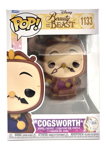 Funko Pop! Vinyl: Disney Beauty & the Beast 30th Anniversary- Cogsworth #1133