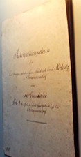 Urkunde 1895 Verkauf Grundstück Oberrrennersdorf Amtsgericht Herrnhut Siegel