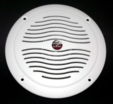 5" Dual Cone Waterproof Marine Speaker - 5 Inch Round Integral Grill Spa RV Boat