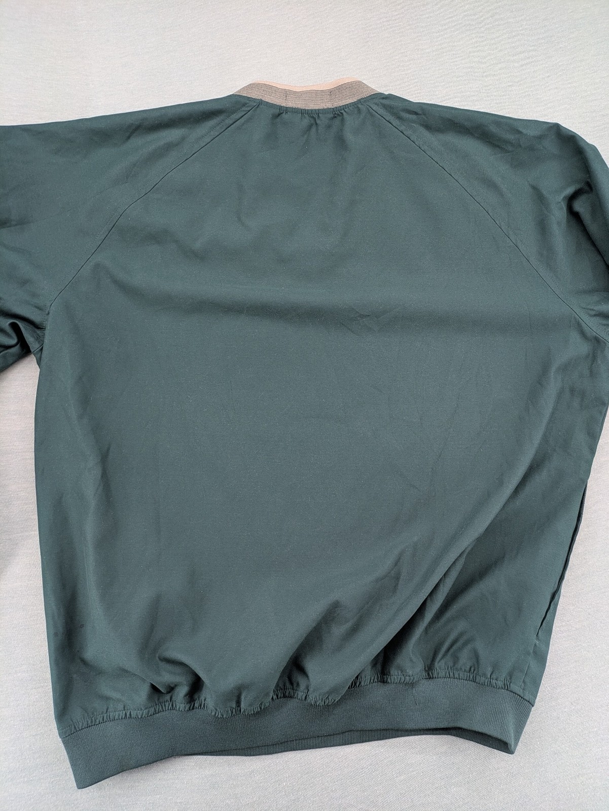 Ashworth Herren Golf Jacke Pullover Gr L Grün Gastein V-Ausschnitt Windbreaker image 7
