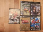 Nintendo Gamecube Lot of 5 Games - Zelda Windwaker - Pikmin 1 - all games CIB