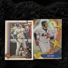 Topps Juan Soto New York Mets Stars of MLB 2Card Lot 2024 #700 #SMLB-84