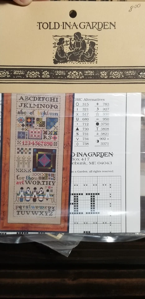 Lot Of 12 Told In A Garden Counted Cross Stitch Patterns - Image 3 of 4