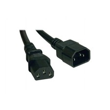 Eaton P005-003 3FT POWER EXTENSION CORD 14AWG 15A C14 TO C13 HEAVY DUTY