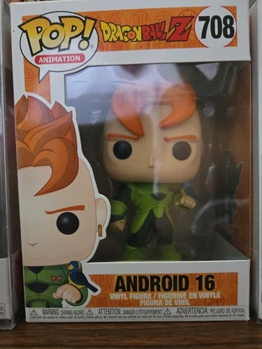 Funko Pop! Dragon Ball Z Android 16 #708 Vinyl Figure