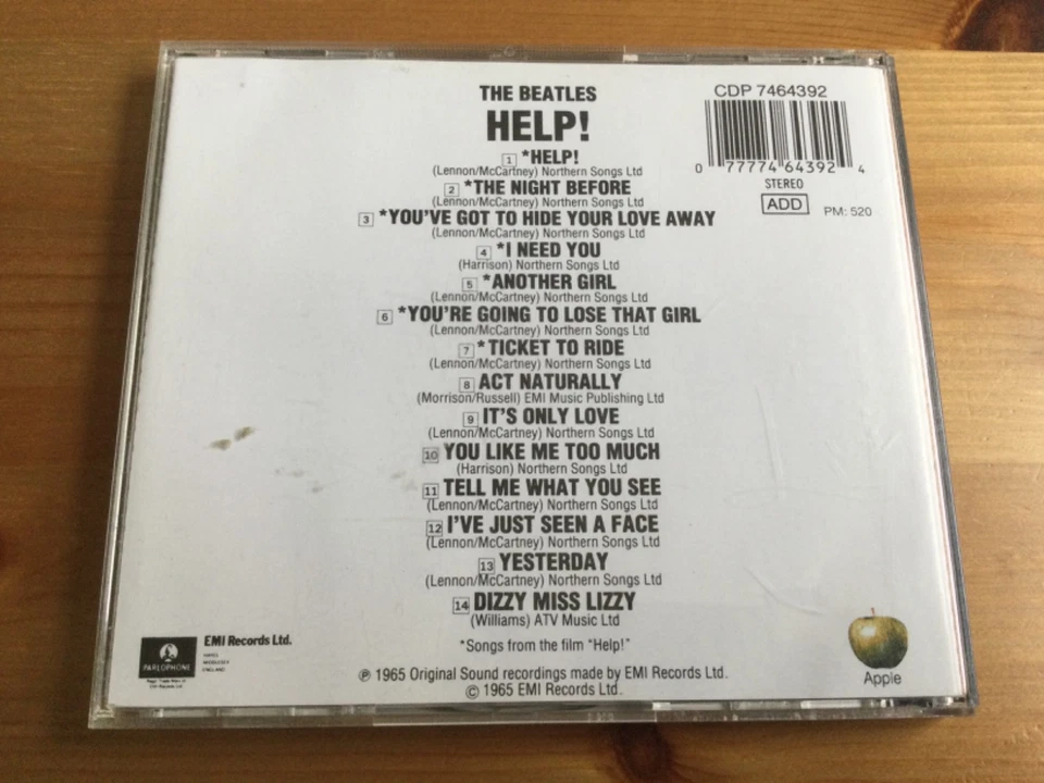 THE BEATLES "Help!" (Songs from the Film) - 1965 Original Sound Recordings - Bild 2 von 4