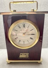 Pepsi Florida South Georgia - Howard Miller Rosewood Bracket Tabletop Clock