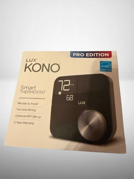 LUX PEKN-S-B1-B04 KONO PRO EDITION SMART THERMOSTAT FAST FREE SHIPPING a