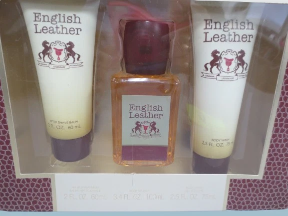 BÁLSAMO PARA DESPUÉS DEL AFEITADO COLECCIÓN FIRMA CUERO INGLÉS, SALPICADURAS CORPORALES Y LAVADO CORPORAL Foto 2 de 3