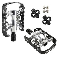 VENZO Multiuso Compatible con Clips Shimano SPD Pedales de Bicicleta de Montaña