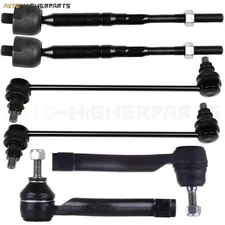 For 2007-2012 Nissan Sentra Front Steering Sway Bar Tie Rod End Suspension Kit