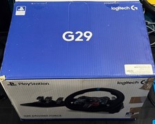Boxed - Logitech G29 Driving Force Racing Wheel and Pedal Set For PS5, 4, 3 & PC