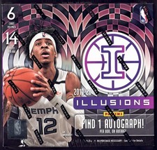 2019/20 Panini Illusions Basketball Hobby Box English Factory Sealed