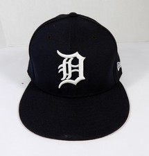 2018 Detroit Tigers Jim Adduci #37 Game Issued Navy Hat 7.375 DP36686