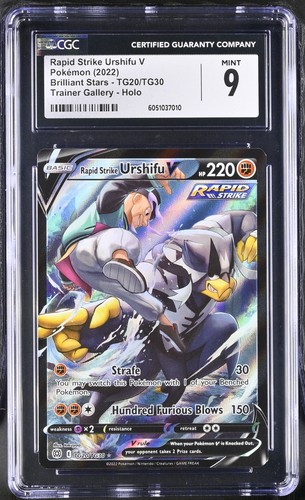 Rapid Strike Urshifu V graded CGC 9 for sale on eBay