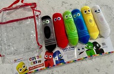 Babyfirst TV Color Crew Talking Crayons Plush Set Of 6 Tested Work primary