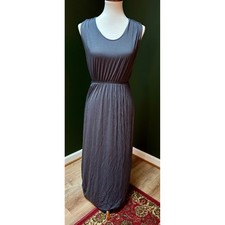 J.Crew Womens Navy Sleeveless Maxi Dress with Tassel Belt Women's Size S