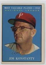 1961 Topps Most Valuable Players Jim Konstanty #479 0z0n
