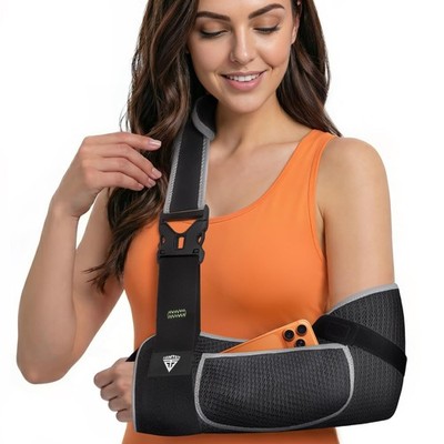 Arm Sling Shoulder Immobilizer for Men and Women - Shoulder Injury   Breat